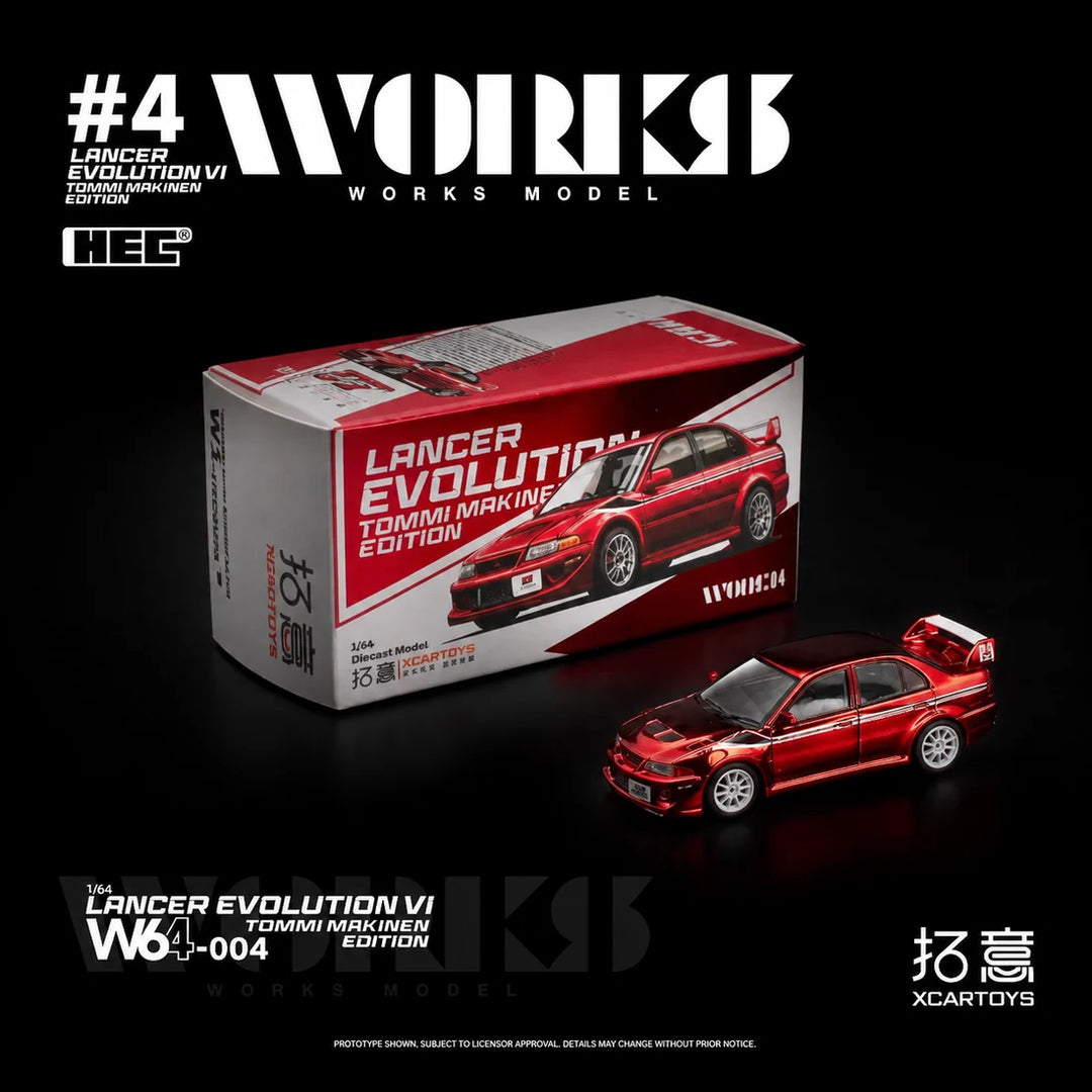 Works Model 1:64 Lancer Evolution VI TME HEC 2026