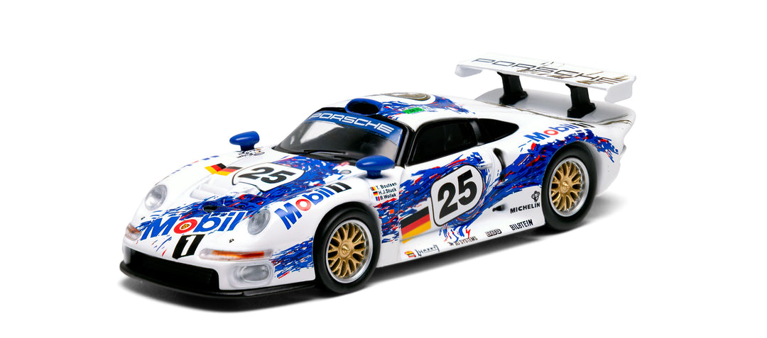 [Preorder] Sparky x Tiny 1:64 Porsche 911 GT1 2-car set 24h Le Mans 1996 #25 & #26 (Tiny Exclusive)