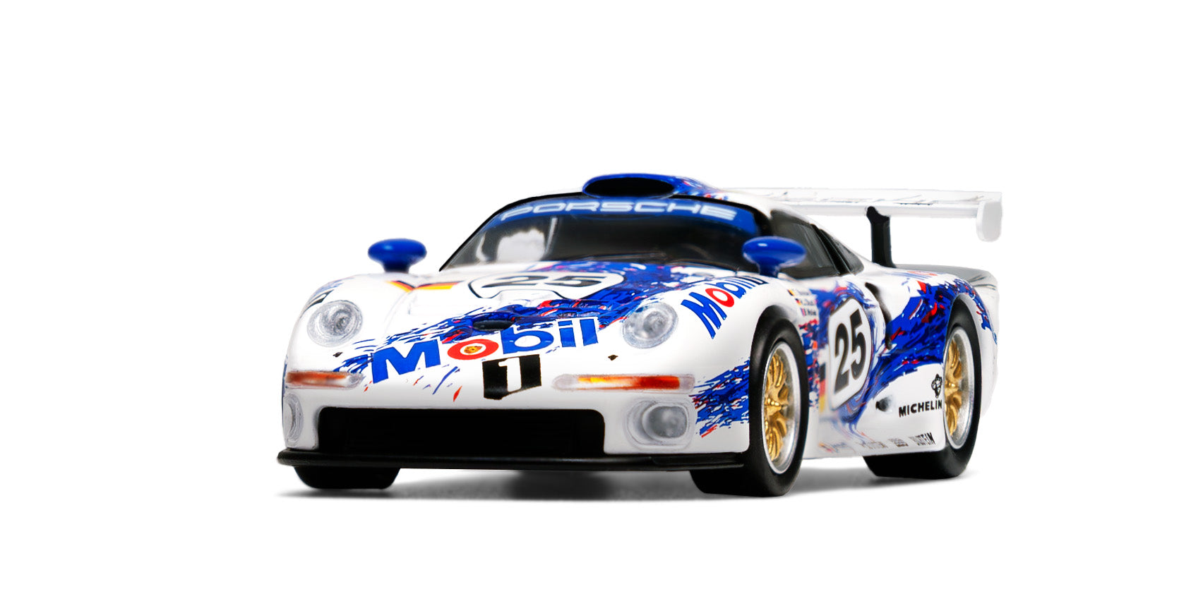 Sparky x Tiny 1:64 Porsche 911 GT1 2-car set 24h Le Mans 1996 #25
