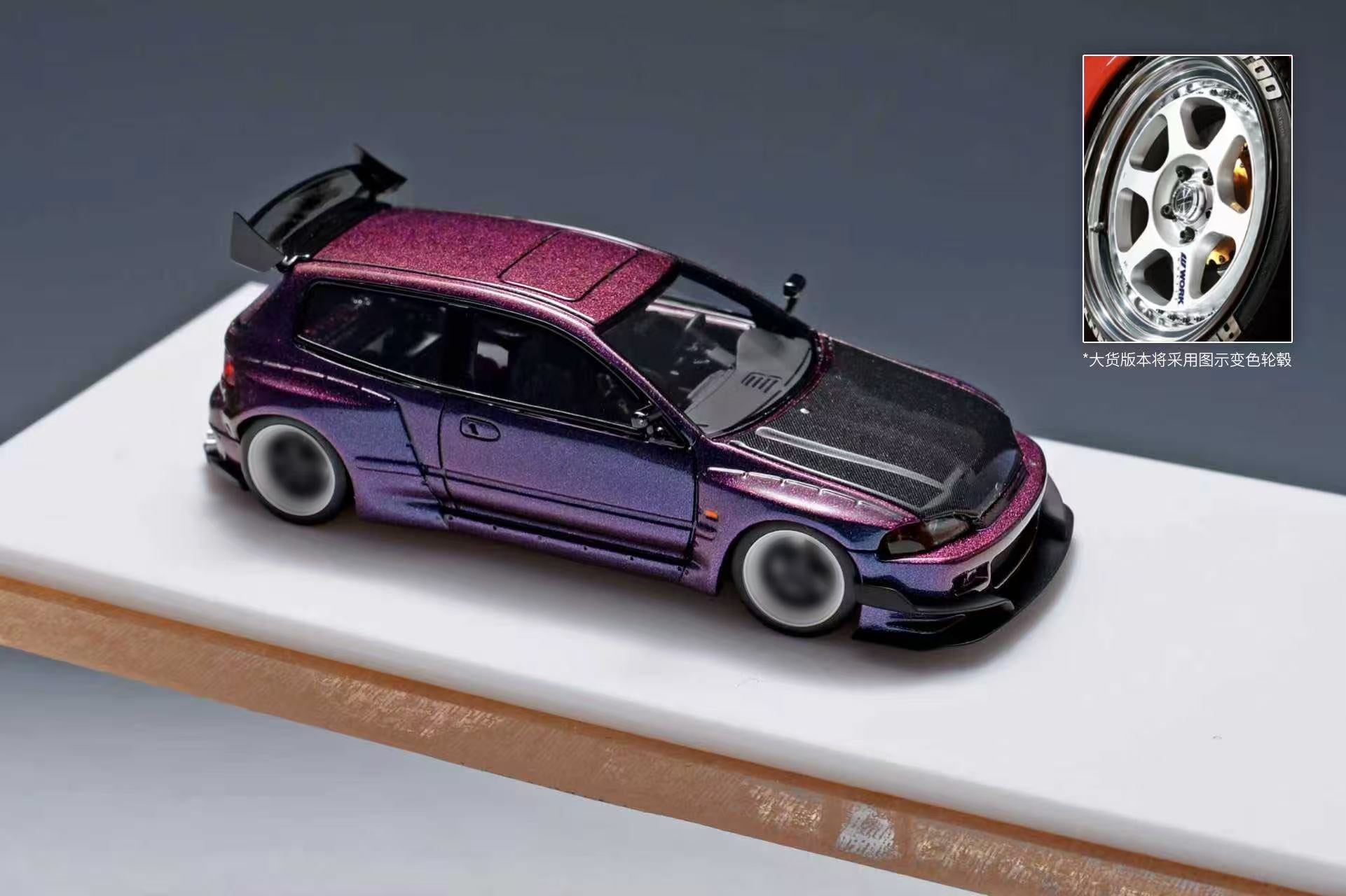 1/64 YM Model パンデム ホンダ シビック EG4 K20 jdm YM model 1:64