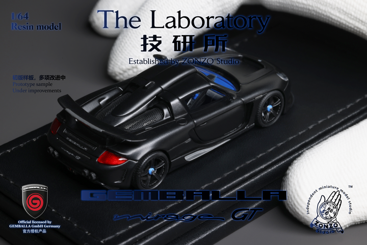 [Preorder] The Laboratory 1:64 Gemballa Mirage GT (9 colours)