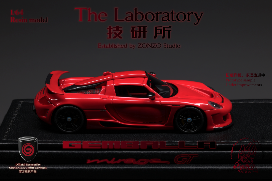 [Preorder] The Laboratory 1:64 Gemballa Mirage GT (9 colours)