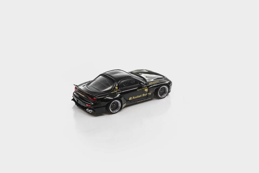 [Preorder] ModelModel 1:64 Mazda RX-7 FD Rocket Bunny Black MM64-RX7FDR-001