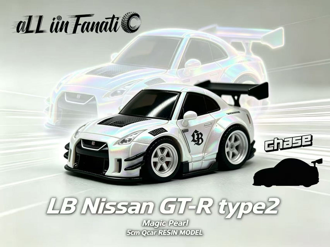 [Preorder] All iin Fanatic 1:64 LB Wide Body GTR35 (4 Colours)