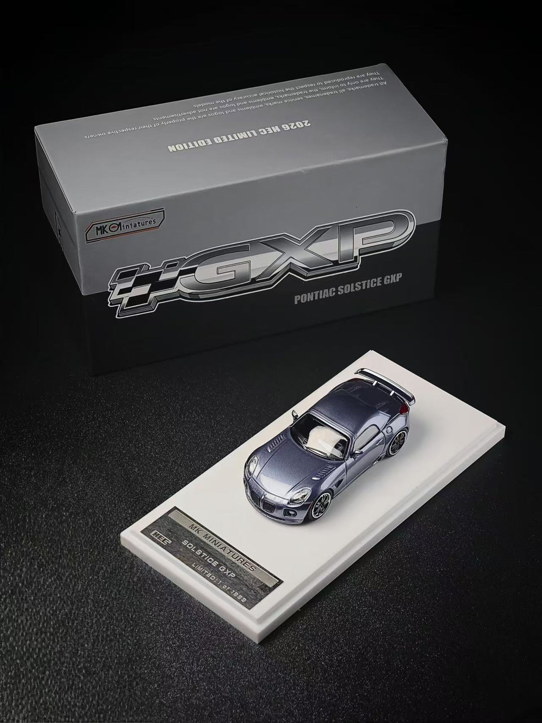 [Preorder] MK Miniatures 1:64 Pontiac Solstice GXP Blue