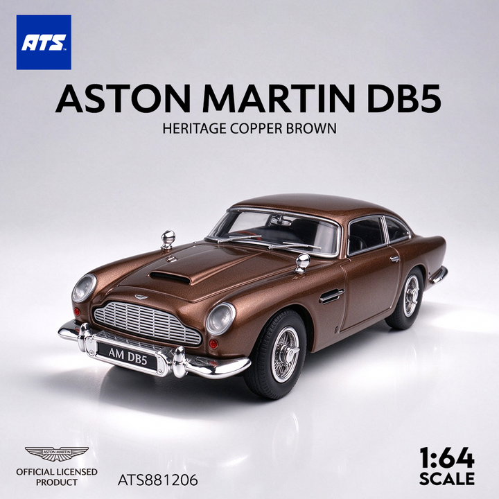 [Preorder] ATS Model 1:64 ASTON MARTIN DB5 (2 Colours) ATS881206/ ATS881208