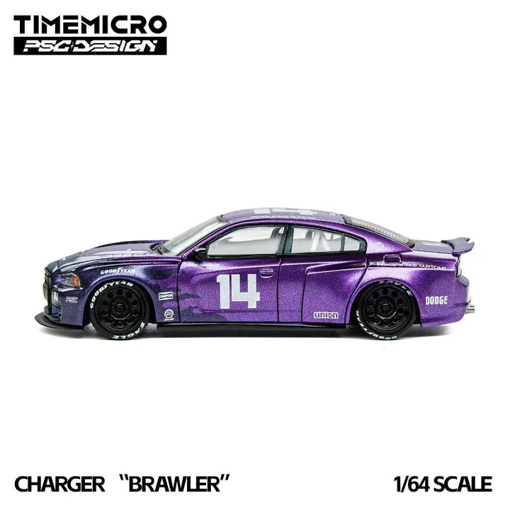 [Preorder] TimeMicro × PSC DESIGN 1:64 Charger "Brawler" (2 Colours) TM648210/ TM648211