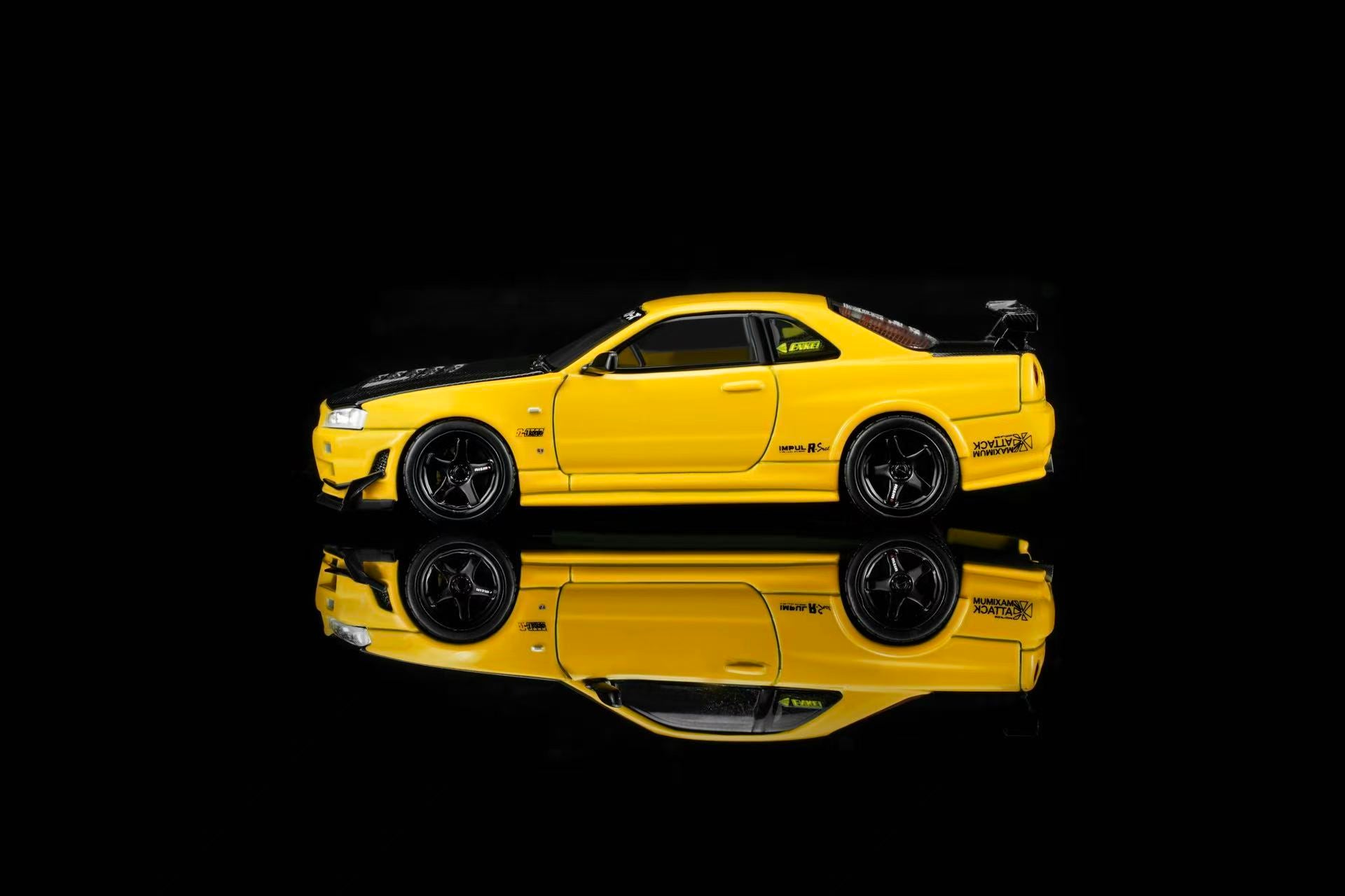 Preorder] MOTORHELIX 1:64 Nissan Skyline GT-R (R34) Customized (2