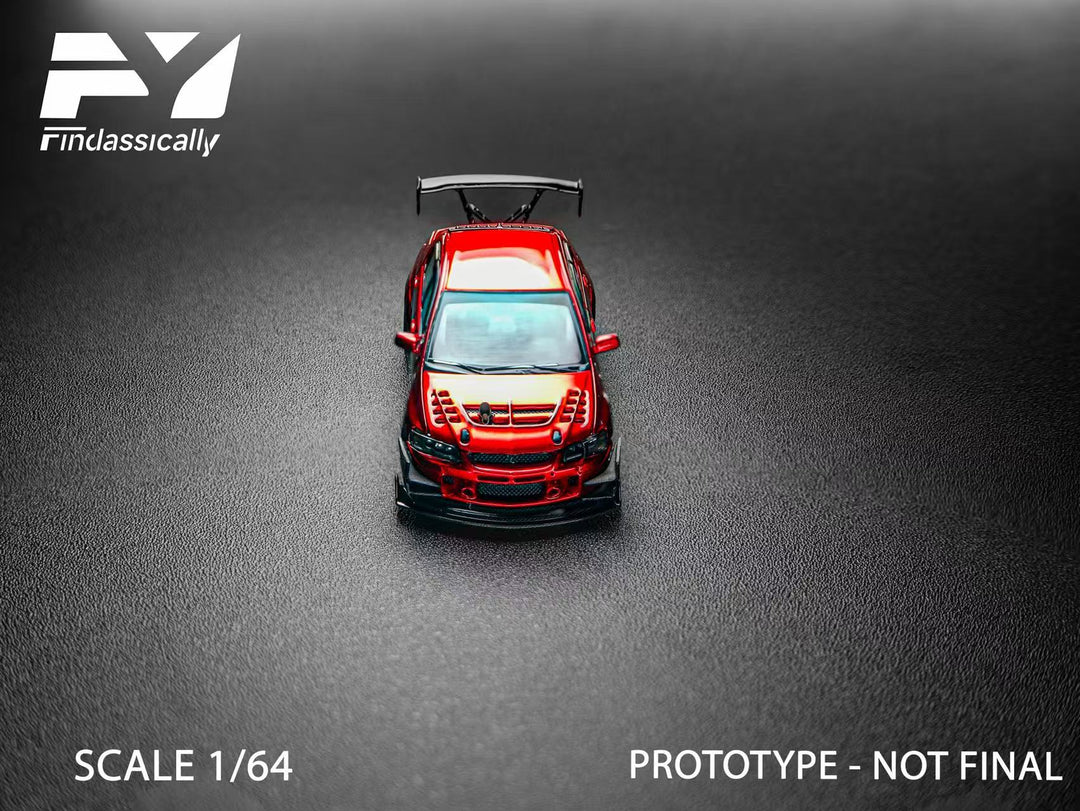 [Preorder] Findclassically 1:64 Mitsubishi 9th Generation Modified - Red (6 Versions)