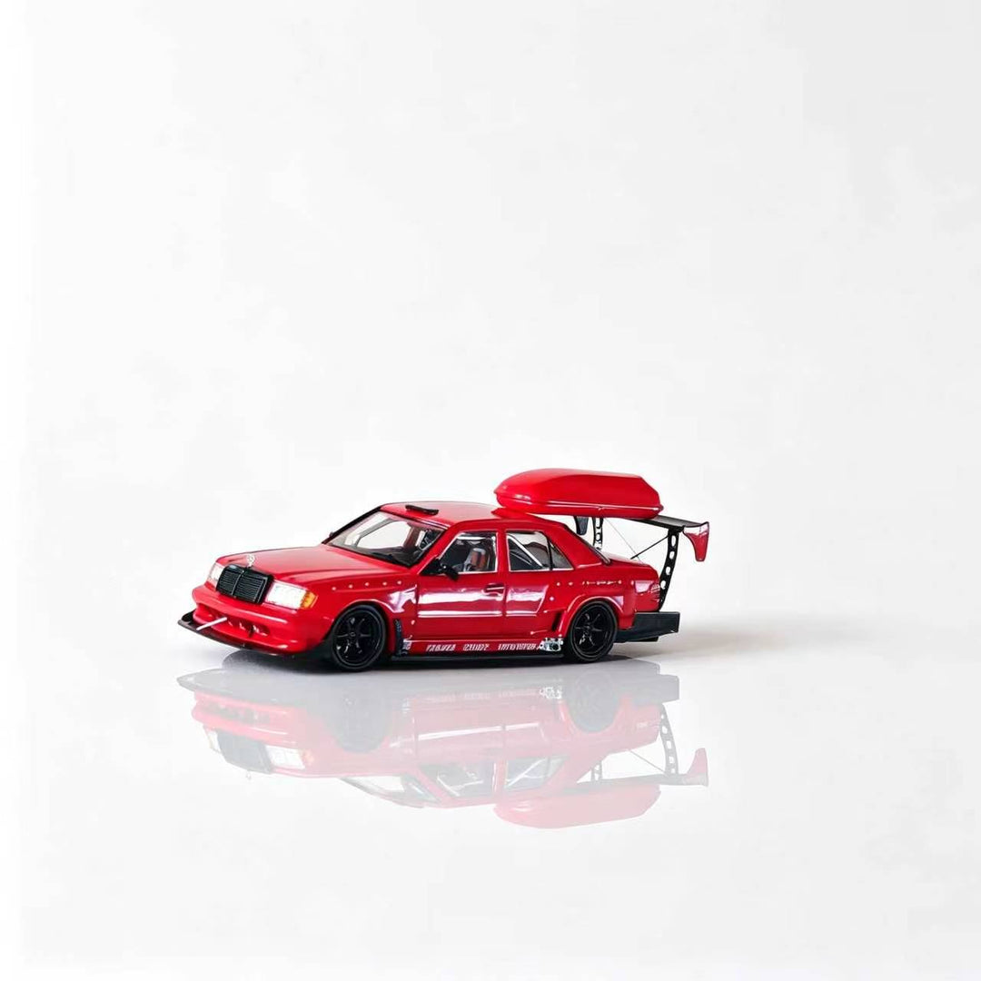 [Preorder] FX Model 1:64 Mercedes-Benz W124 Red