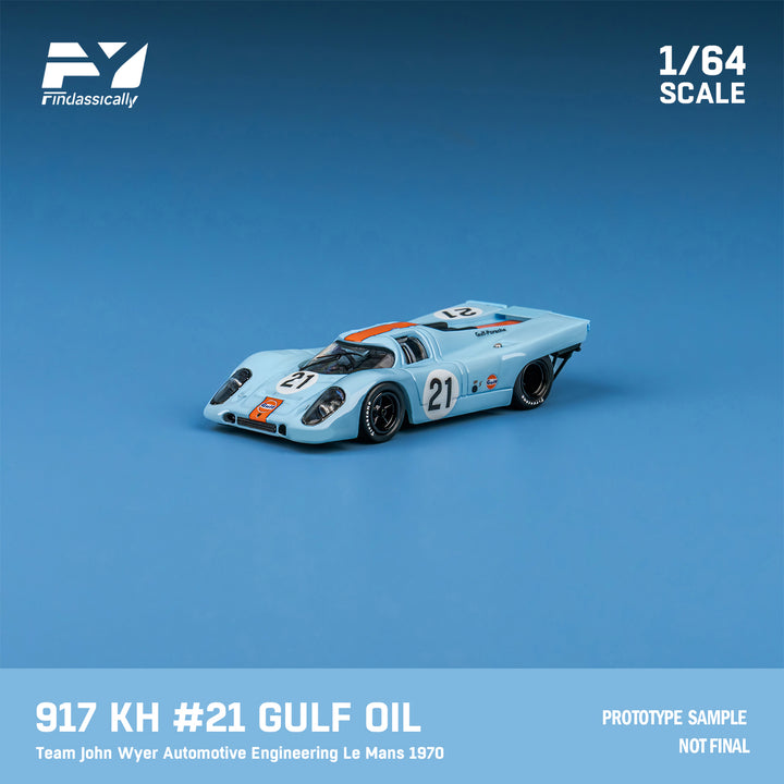 [Preorder] Finclassically 1:64 Porsche 917K  Gulf - Team John Wyer Automotive Engineering (3 Versions)