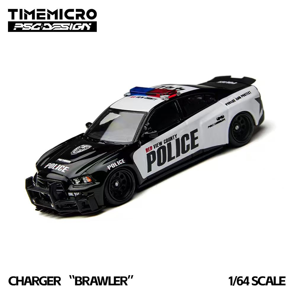 [Preorder] TimeMicro x PSC DESIGN 1:64 Charger "Brawler" Rivals TM648203