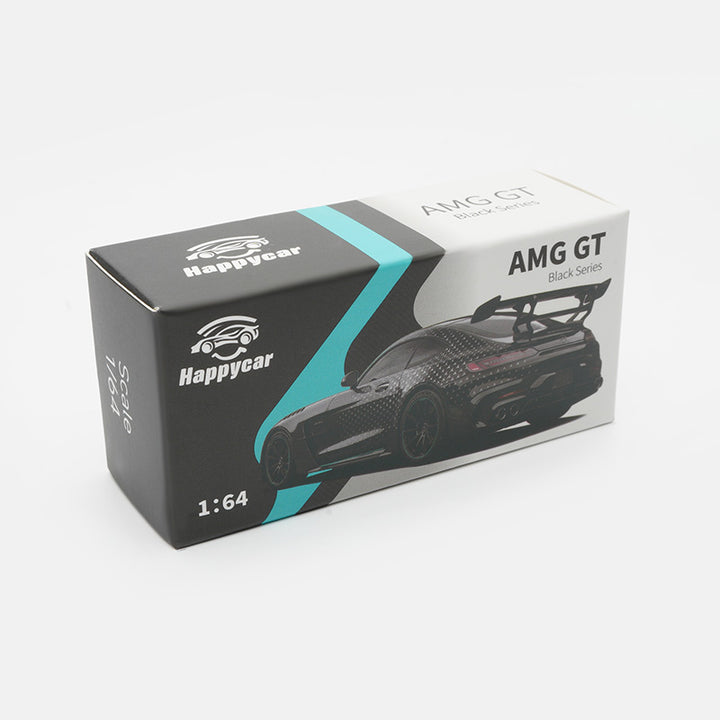 [Preorder] HappyCar 1:64 Mercedes AMG GTBlackSeries AMG-GT (2 versions) ME-04