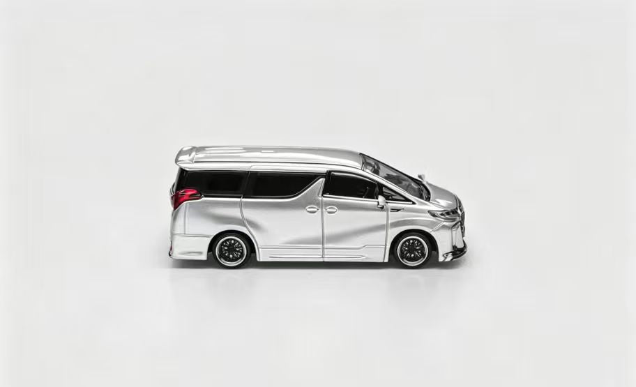 [Preorder] Model Model 1:64 Toyota Alphard Liquid Metallic Silver MM64-Alphard-004