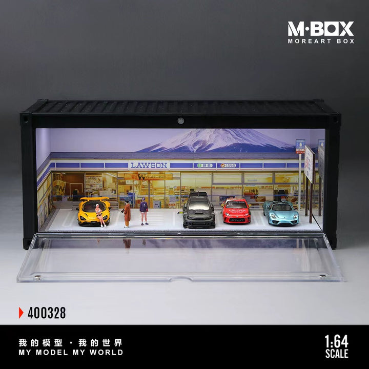 [Preorder] MBOX 1:64 CONTAINER MODEL STORAGE SCENE (2 Versions) MB400328/MB400329
