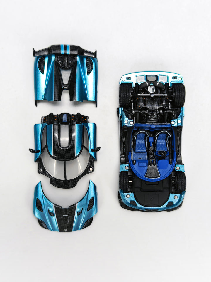 [Preorder] FrontiArt 1:64 Koenigsegg Agera S Medusa - Imperial Blue