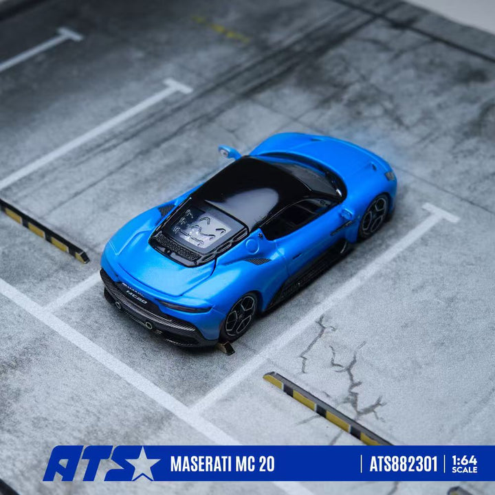 [Preorder] ATS Model 1:64 Maserati MC20 Blue ATS882301