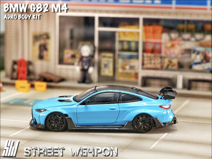 [Preorder] Street Weapon 1:64 BMW G82 M4 ADRO BODY KIT Widebody (2 Colours)