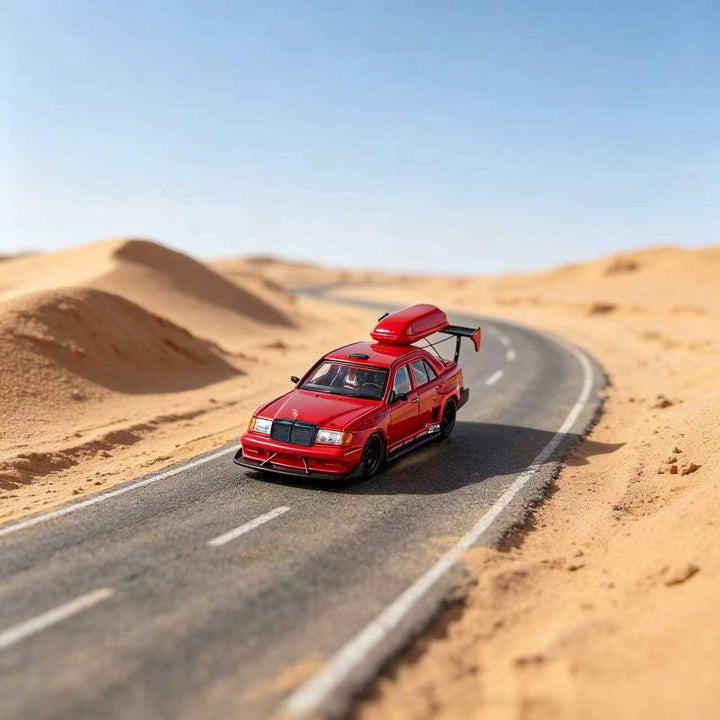 [Preorder] FX Model 1:64 Mercedes-Benz W124 Red