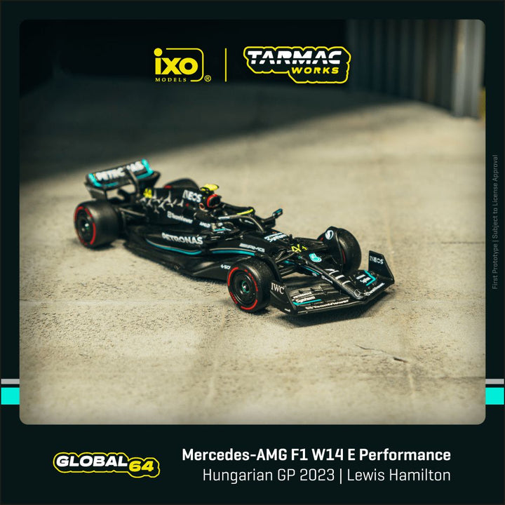 [Preorder] Tarmac Works 1:64 Mercedes AMG F1 W14 E Performance Hungarian Grand Prix T64G-F064-LH1