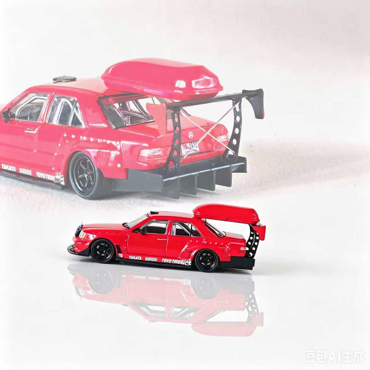 [Preorder] FX Model 1:64 Mercedes-Benz W124 Red