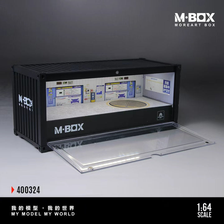 [Preorder] MBOX 1:64 CONTAINER MODEL STORAGE SCENE (2 Versions) MB400323/MB400324