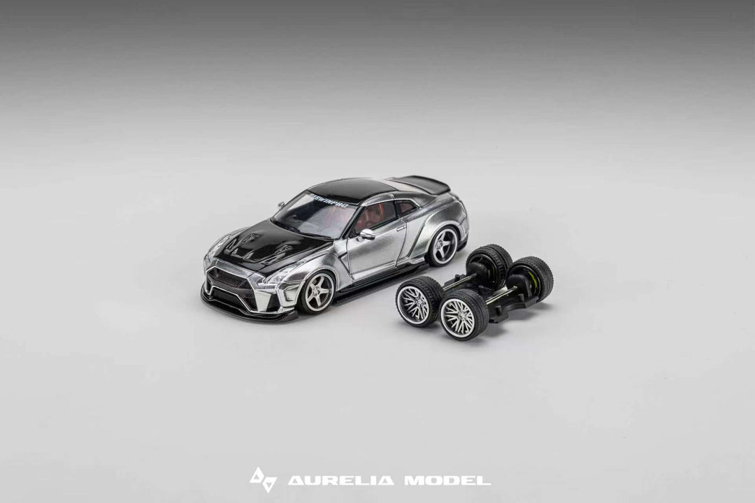 [Preorder] Aurelia 1:64 Nissan DarwinPRO R35 Lifetime Widebody kit (2 Colours)