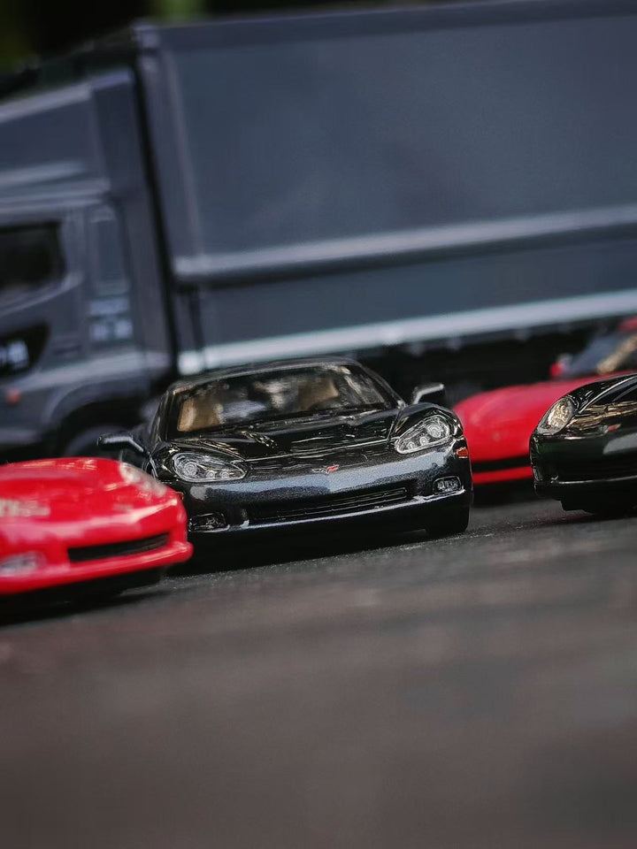 [Preorder] BLISS 1:64 CORVETTE C6 Foshan APAxpo Special Exhibition Edition (4 Versions)