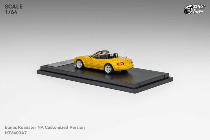 [Preorder] Microturbo 1:64 Mazda MX5 - Metallic Yellow MT6403A7