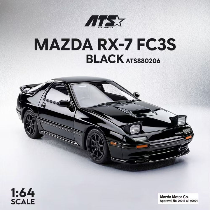 [Preorder] ATS Model 1:64 Mazda RX-7 FC3S (2 Colours) ATS880205/ATS880206