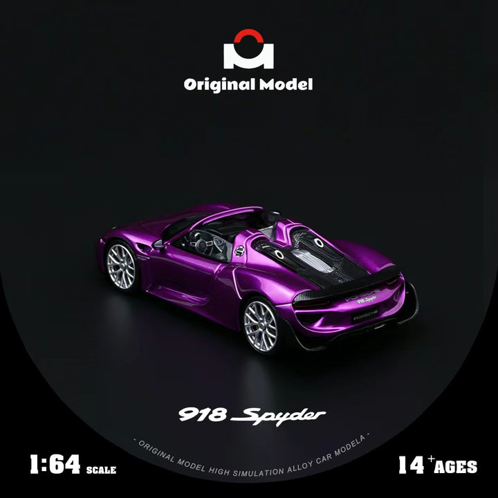 [Preorder] Original Model 1:64 Porsche Carrera GT Phantom Purple OM643531