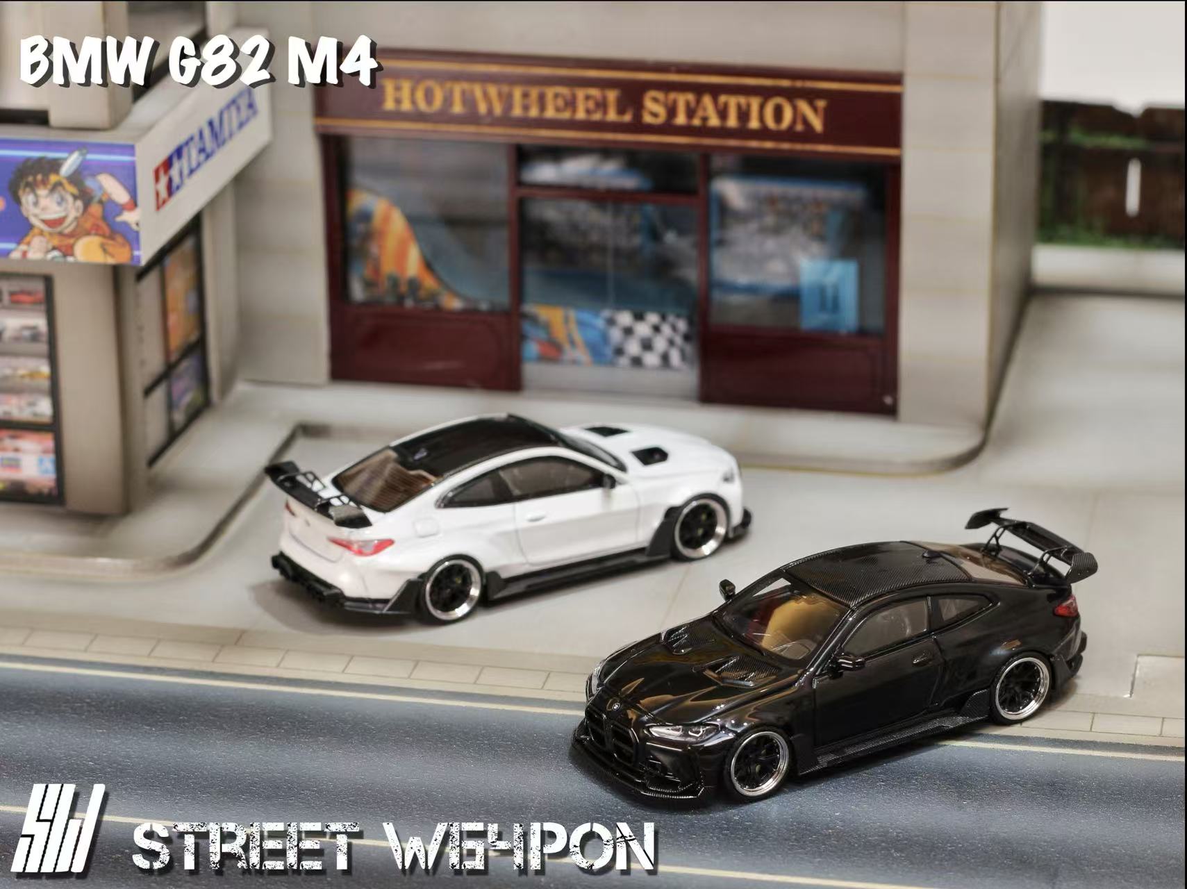 Street Weapon 1:64 BMW G82 M4 Wide-Body (2 Colours