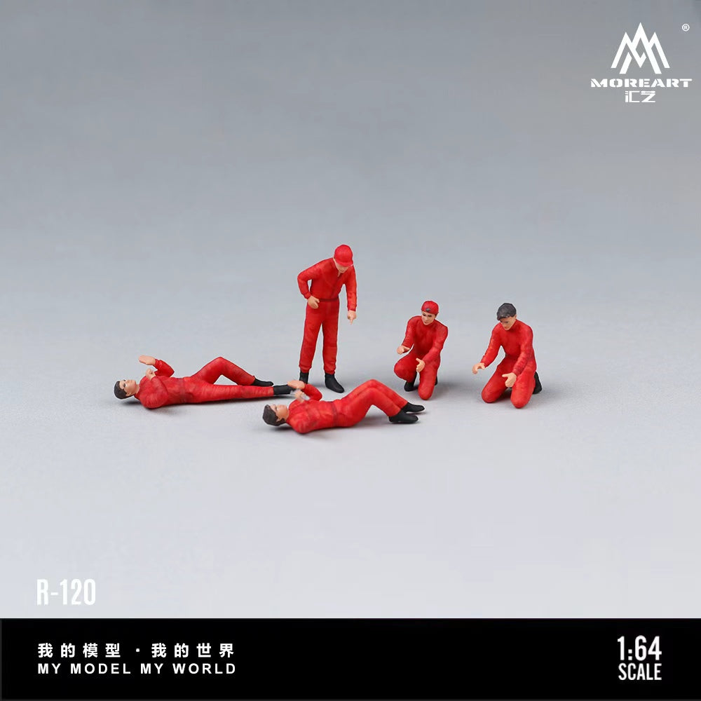 [Preorder] MoreArt 1:64 TEAM EVENT MAINTENANCE PERSONNEL C UNIFORM MO223120