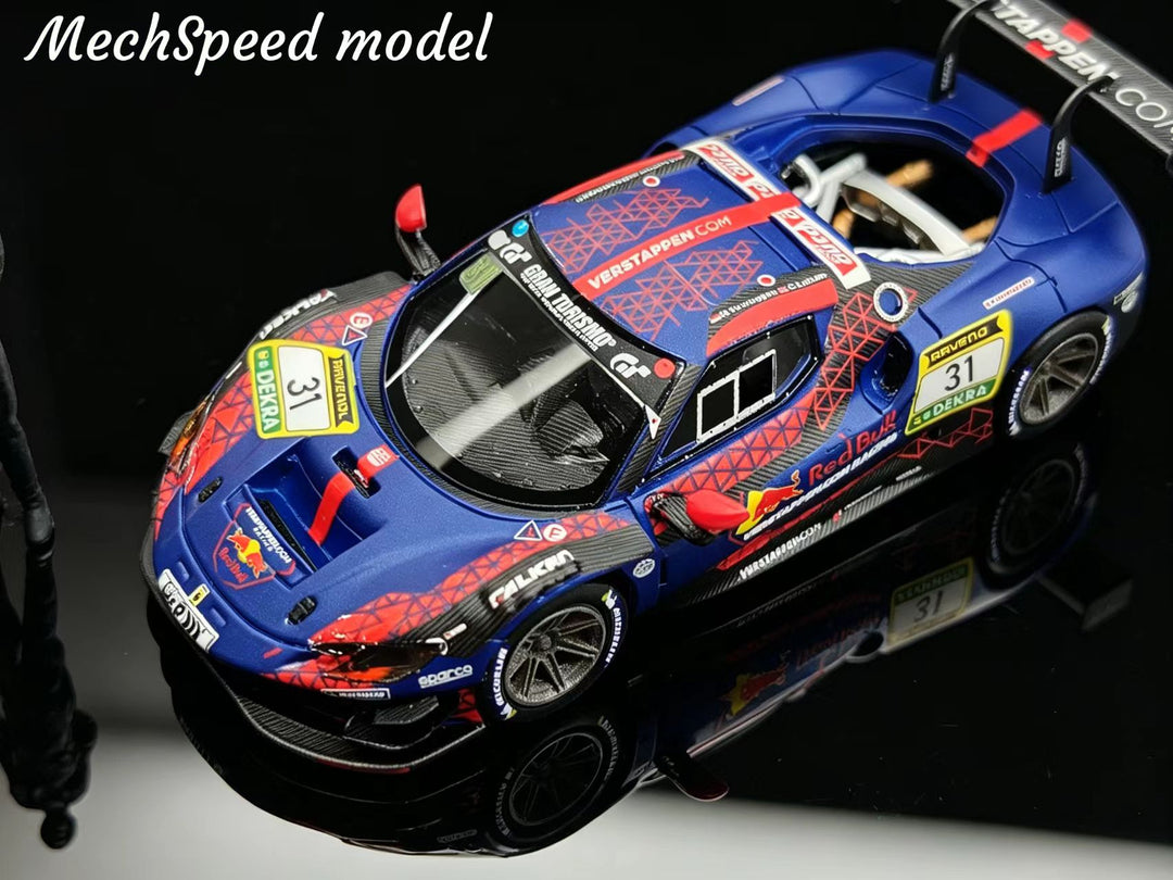 [Preorder] MechSpeed 1:64 296GT3 RedBull 