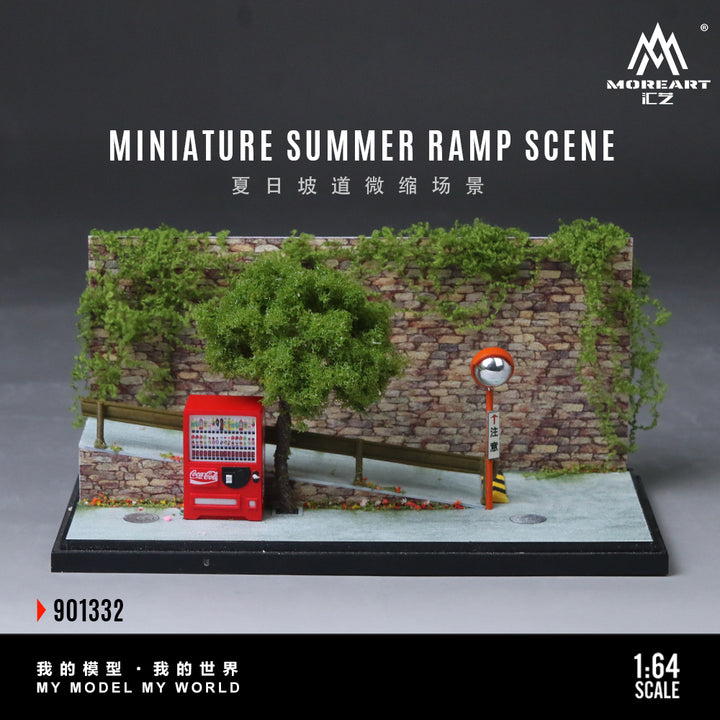 [Preorder] MoreArt 1:64 MINIATURE SUMMER RAMP SCENE MO901332