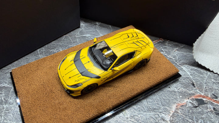 [Preorder] DMY x CXS 1:64 Ferrari 812C Yellow
