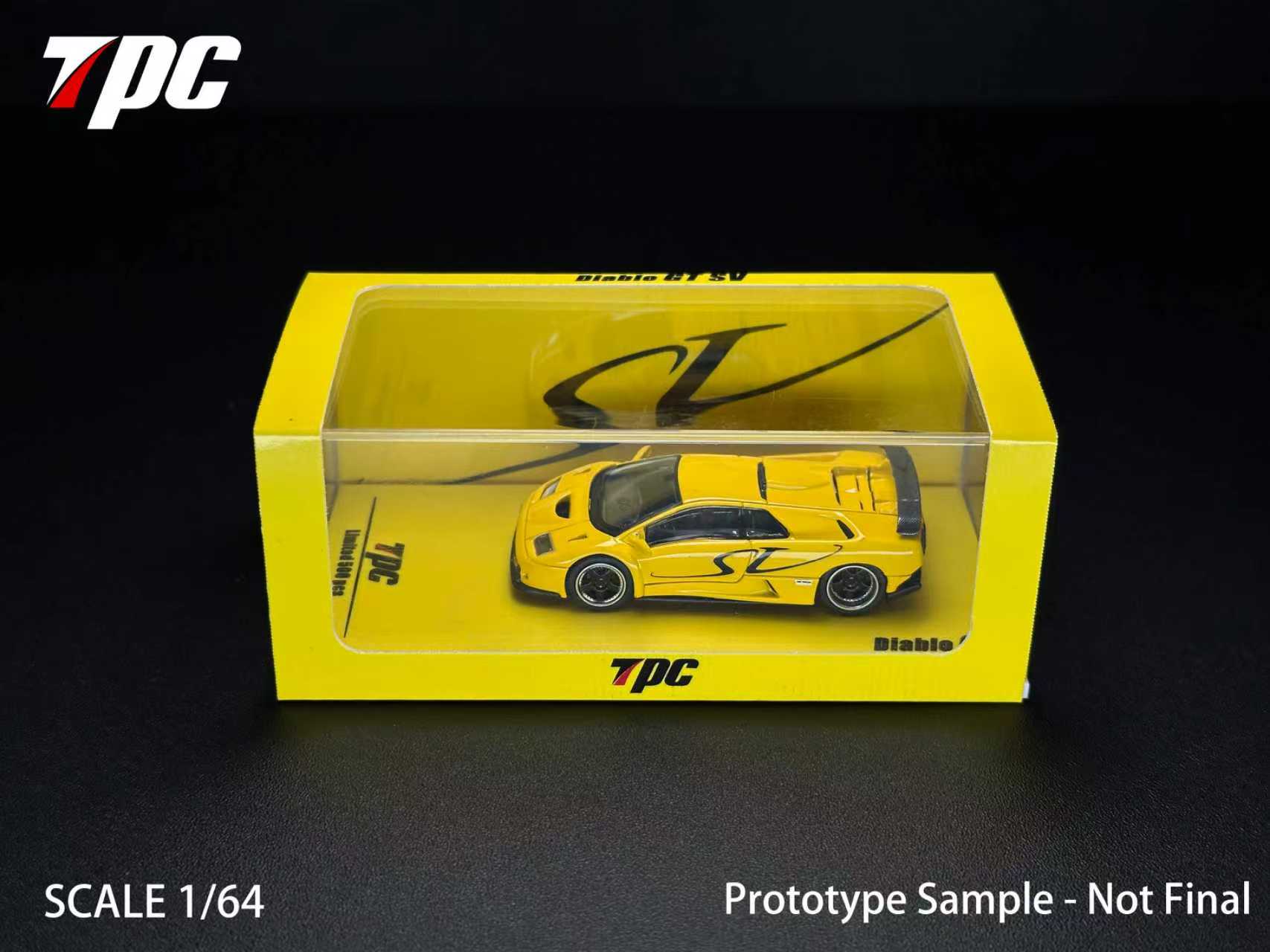 Preorder] TPC 1:64 Lamborghini Diablo SV GT-R (2 Versions
