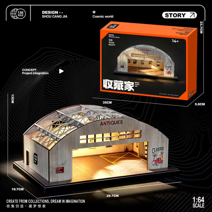 [Preorder] SHOU CANG JIA 1:64 GARAGE SHED SCJ-82077