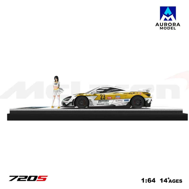 [Preorder] Aurora Model 1:64 McLaren 720S Lightning Livery (2 Variants)