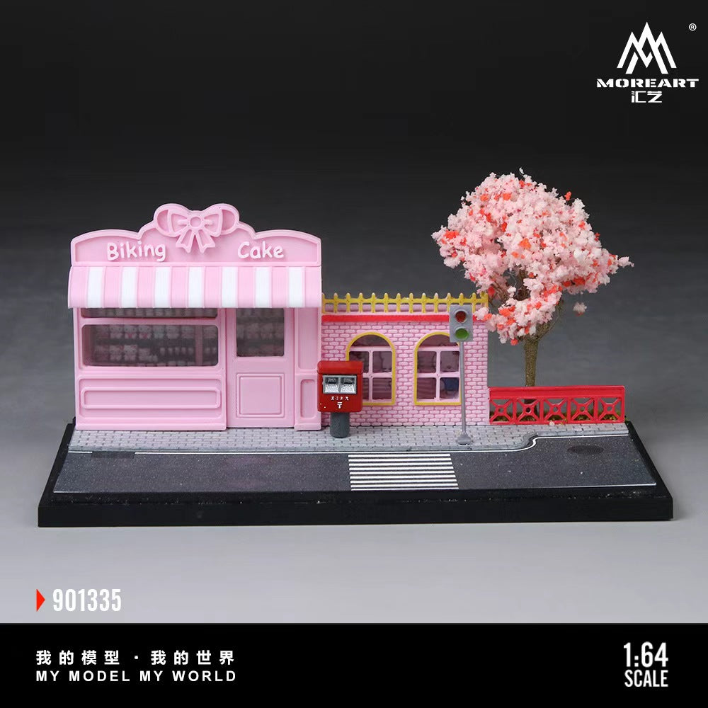 [Preorder] MoreArt 1:64 PINK DOLL STORE SCENE Diorama MO901335