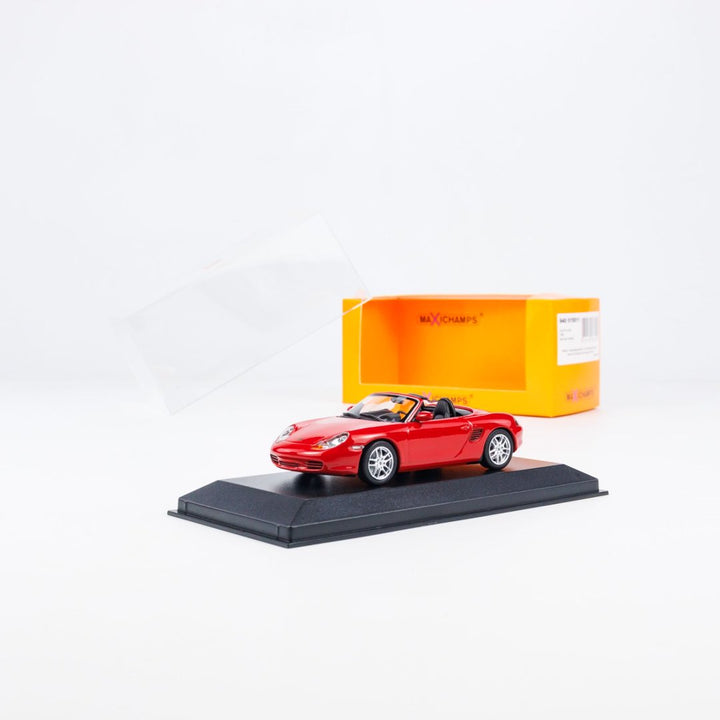 MINICHAMPS 1:43 PORSCHE BOXSTER S - 2002 - RED 940062070