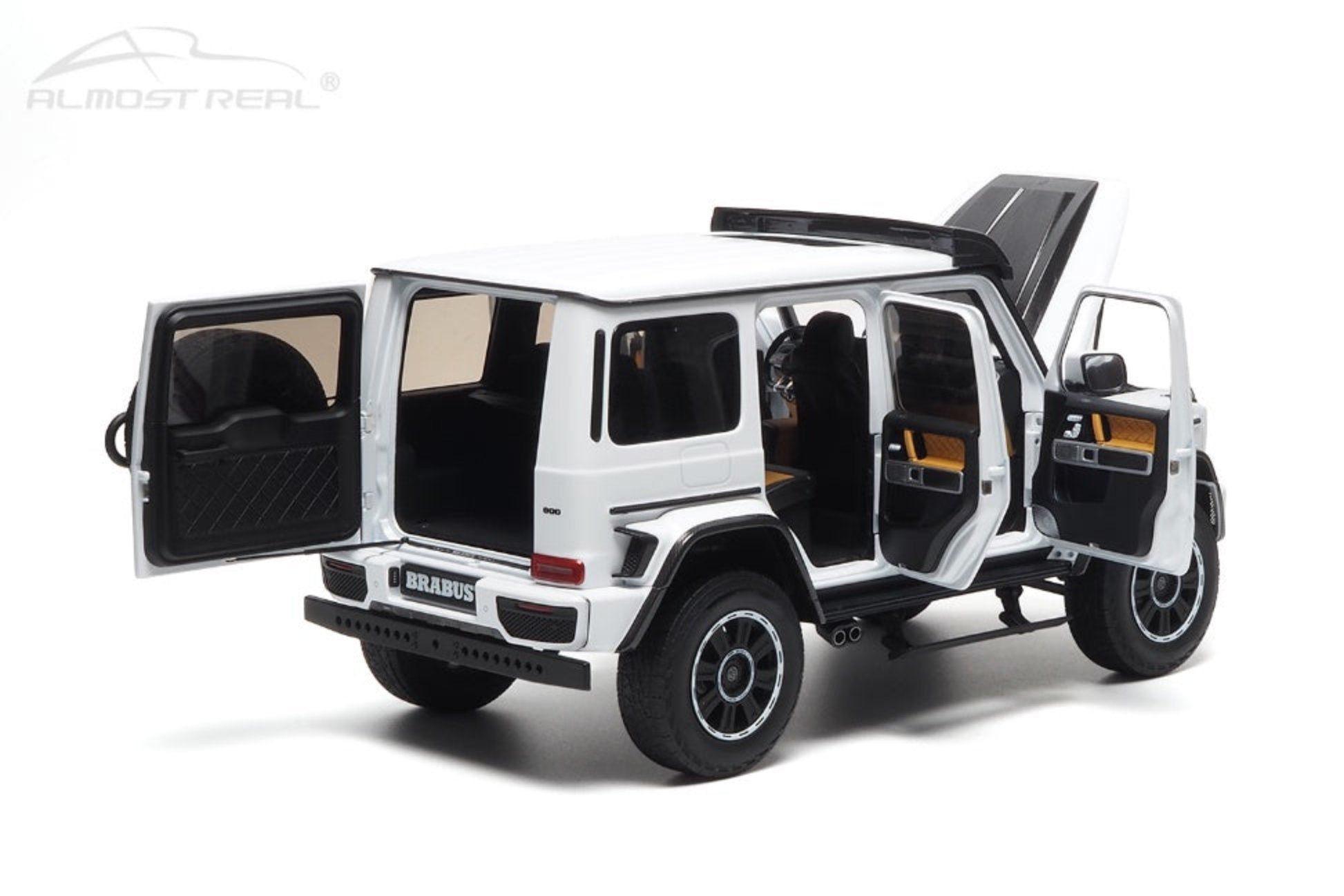Almost Real 1:18 Brabus G-Class G 63 4x4² - 2023 - Diamond White