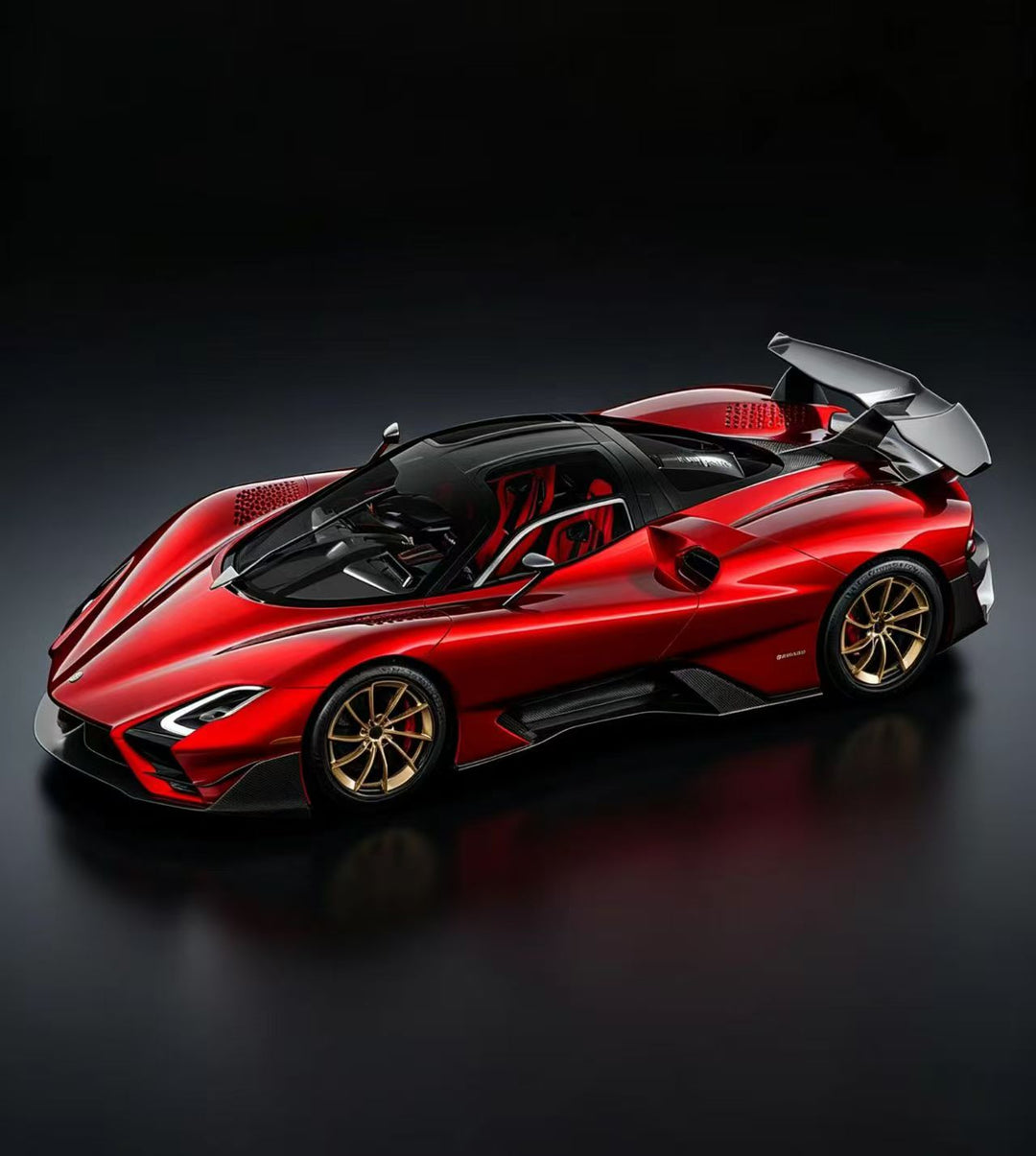 [Preorder] Fine Model 1:64 SSC Tuatara Striker Metallic Red