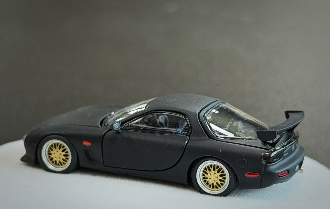 [Preorder] PGM 1:64 Mazda RX-7 Black pgm-640805 (2 Versions)