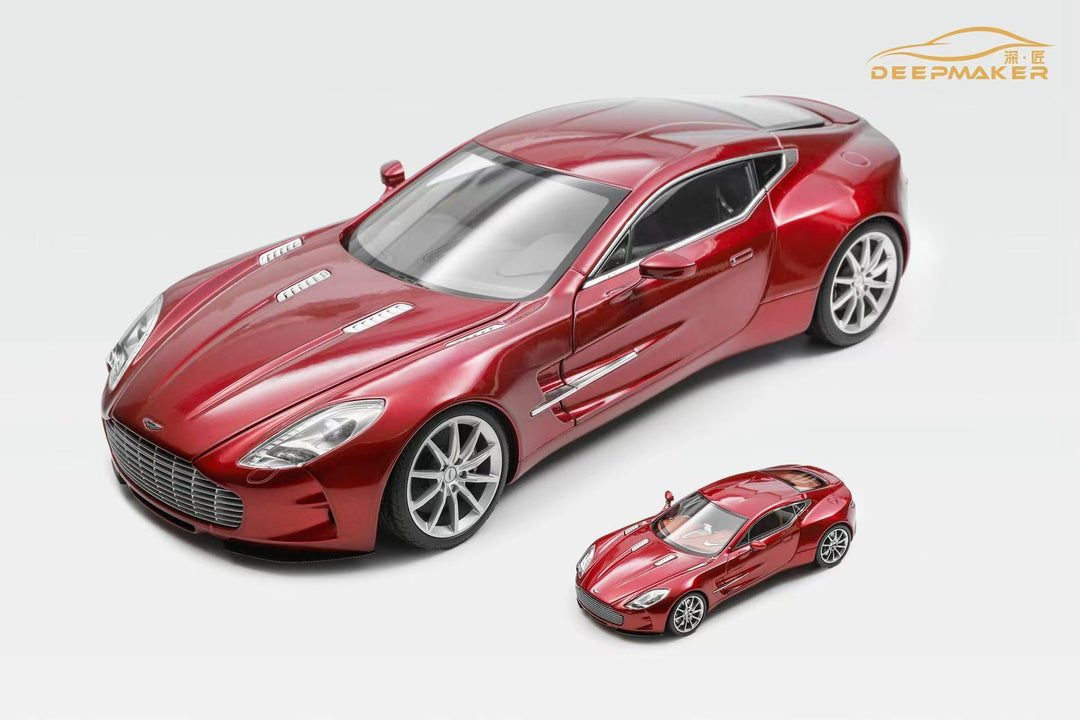 [Preorder] DeepMaker 1:64 Aston Martin ONF-77 - Diavolo Red
