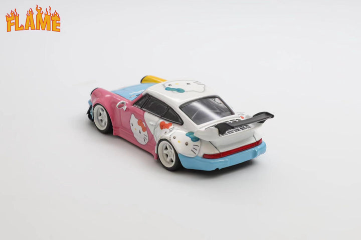 [Preorder] Flame 1:64 Porsche RWB Hello Kitty Livery (2 Verisons)