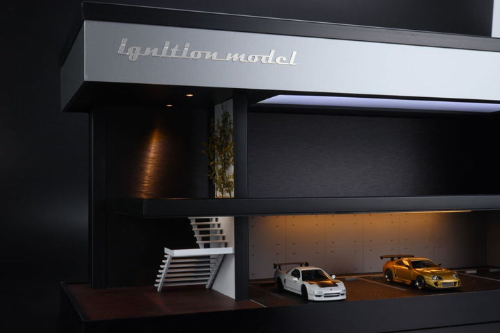 Ignition model 1:64 Showroom diorama with 1:64 model