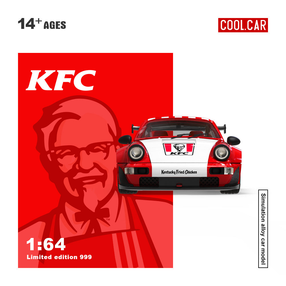 [Preorder] Cool Car 1:64 KFC Livery (3 Versions)