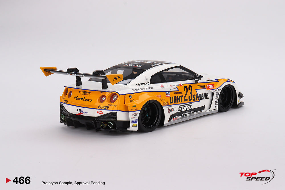 Topspeed 1:18 Nissan LB-Silhouette WORKS GT 35GT-RR Ver.2 LB Racing Formula Drift 2022 TS0466 Rear