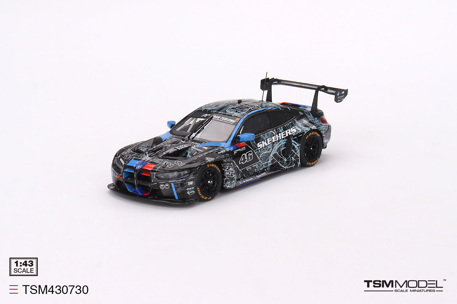 □TSMモデル 1/43 BMW850i アベンチュリンレッドメタリック - おもちゃ、ゲーム